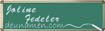Joline Fedeler Visitenkarte